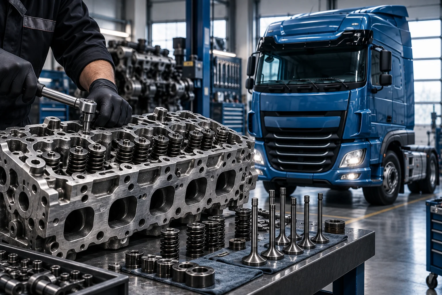 Ремонт ГБЦ DAF