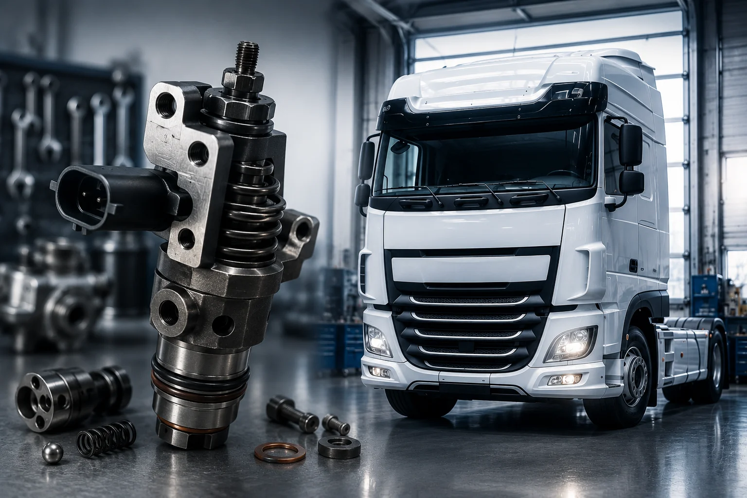 Ремонт форсунок PLD-секций DAF