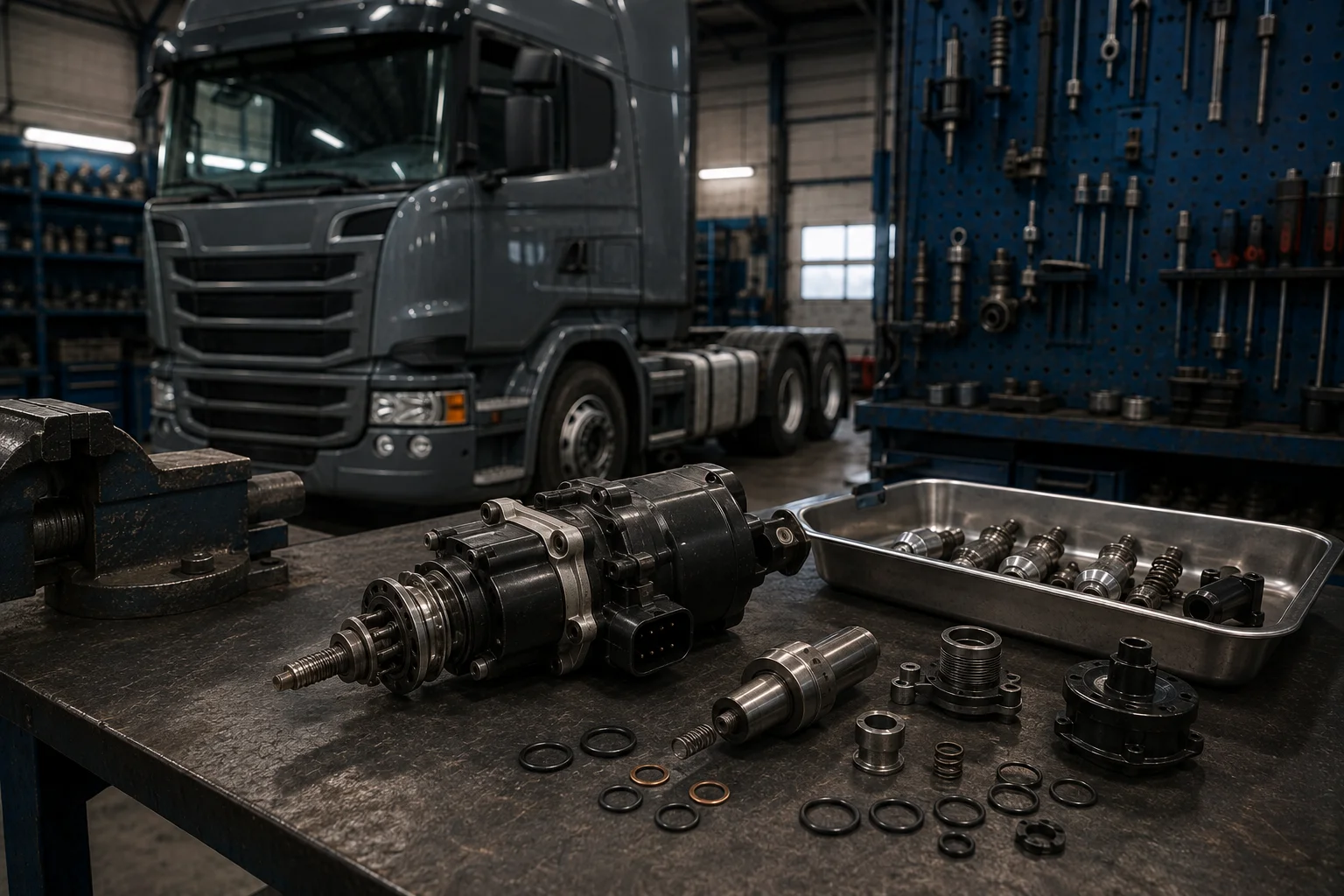 Ремонт актуаторов Scania HPI